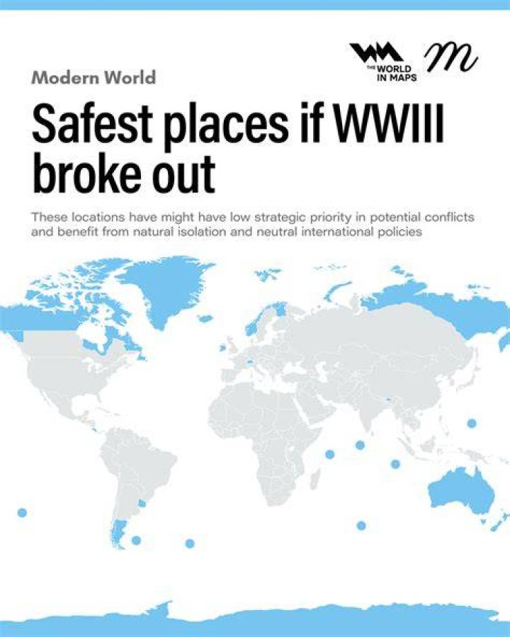Where is the safest place to live in a war?