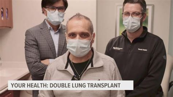 Where was the first successful double lung transplant?