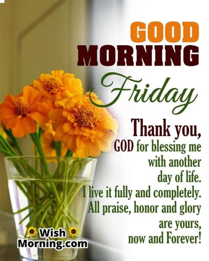 Which god day is Friday?