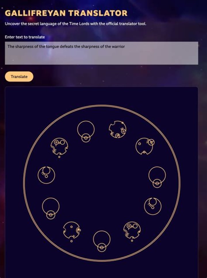 Who invented Gallifreyan?