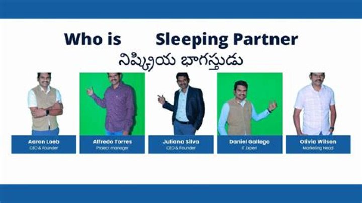 Who is sleeping partner?