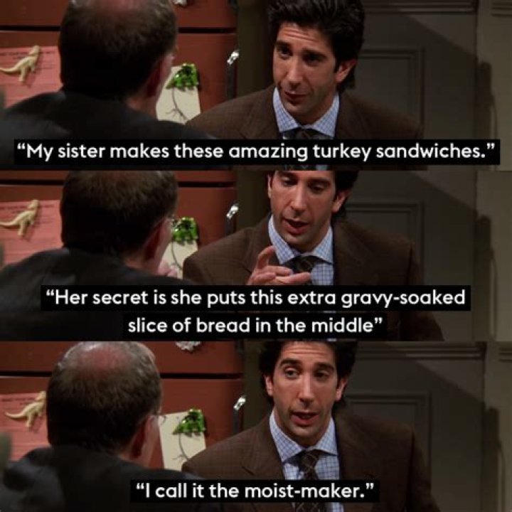 Who stole Ross's sandwich?