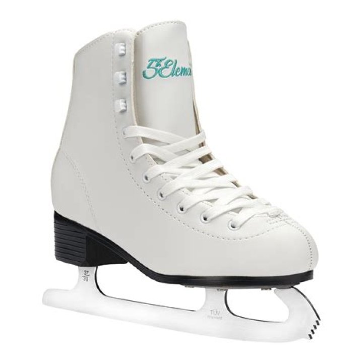 Why are female ice skates white?