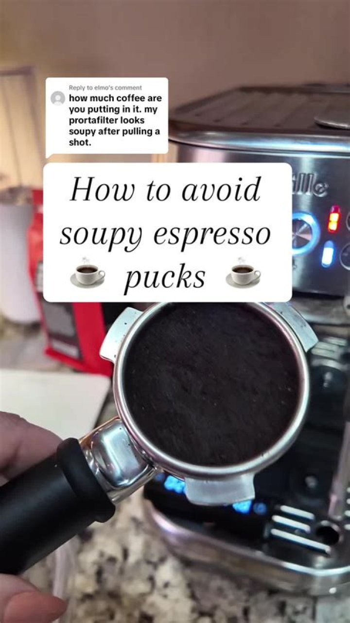 Why are my coffee pucks soupy?