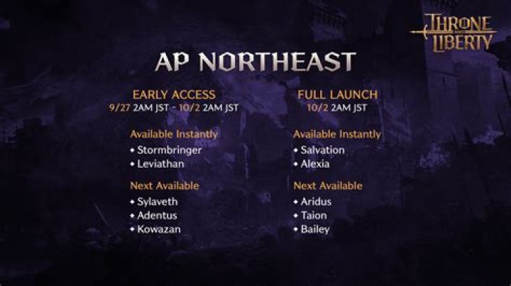 Why are there no Oce servers for Lost Ark?