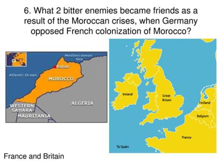 Why did the French want Morocco?