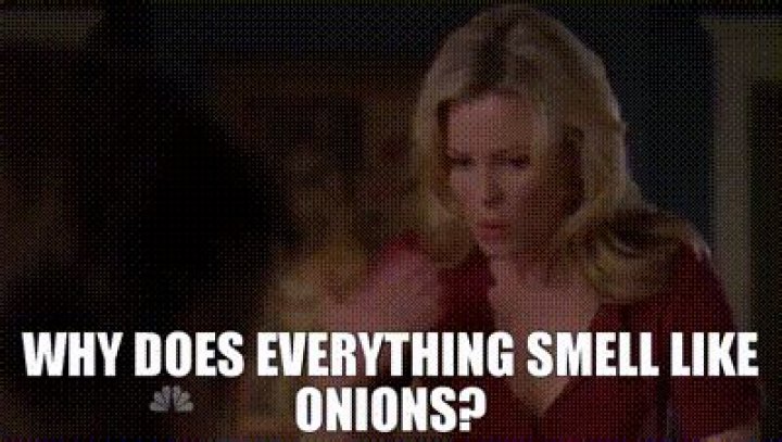 Why do I smell onions?