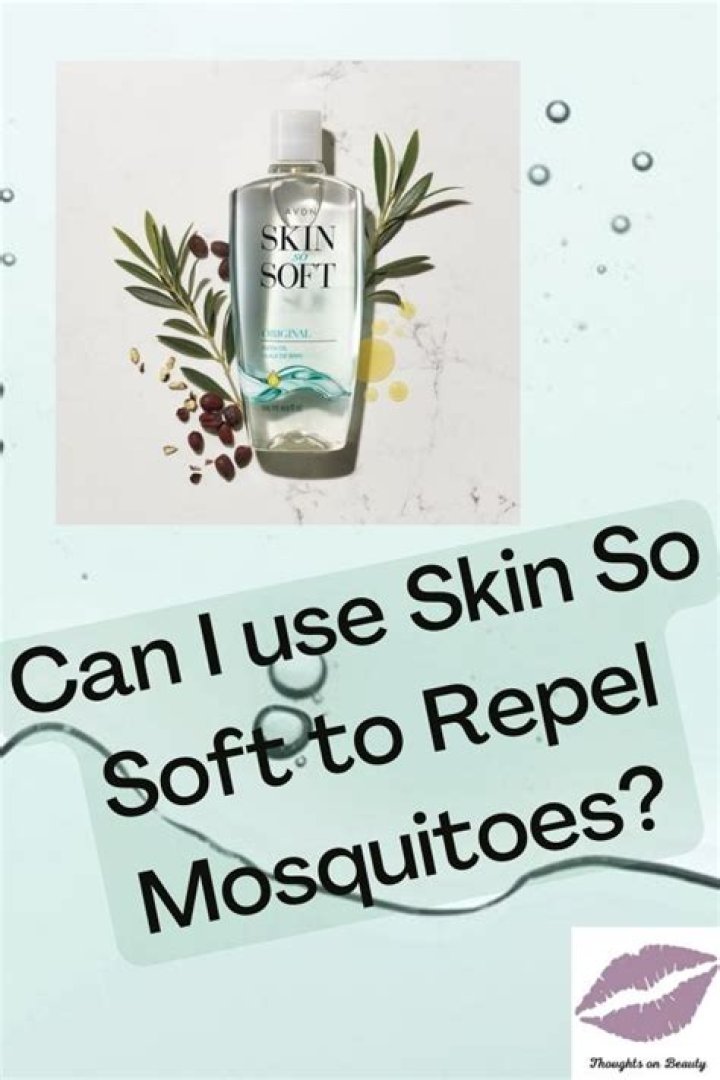 Why does Avon Skin So Soft repel mosquitoes?