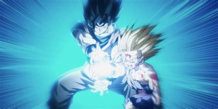 Why does Gohan use Kamehameha with one hand?