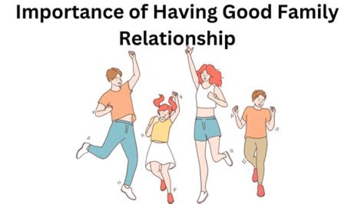 Why is it important to have a good relationship with your family?