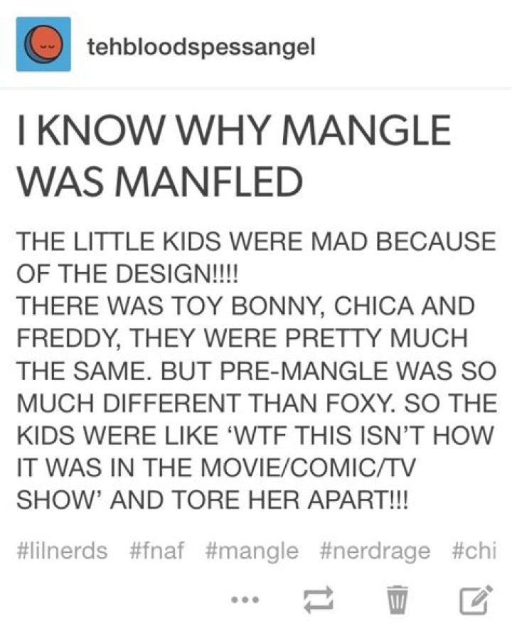 Why is mangle mangled?