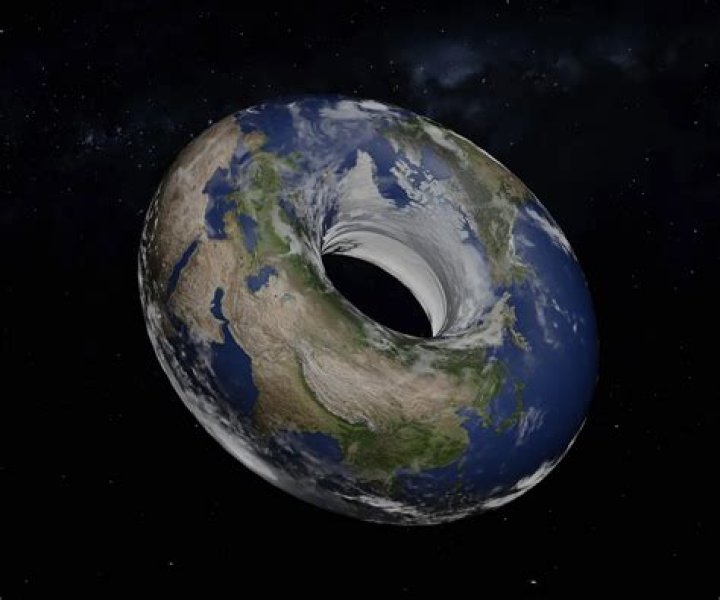 Why is Spaceship Earth shaped like a golf ball?