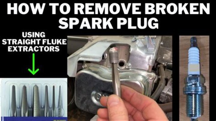 Why should you vacuum around a spark plug before removing it?